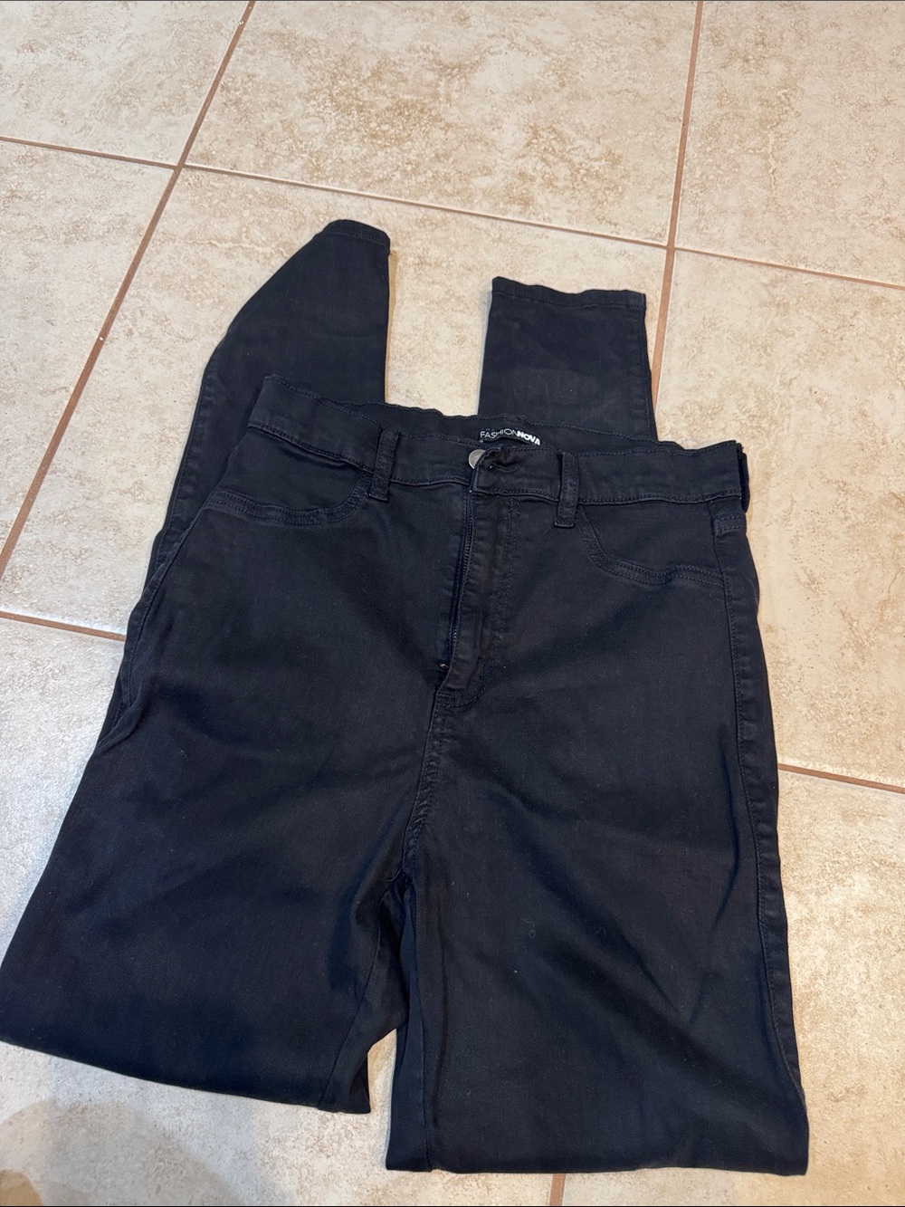 Women’s Black High-Rise Comfort Stretch Jeans